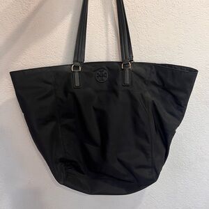 Tory Burch Black Nylon Tote